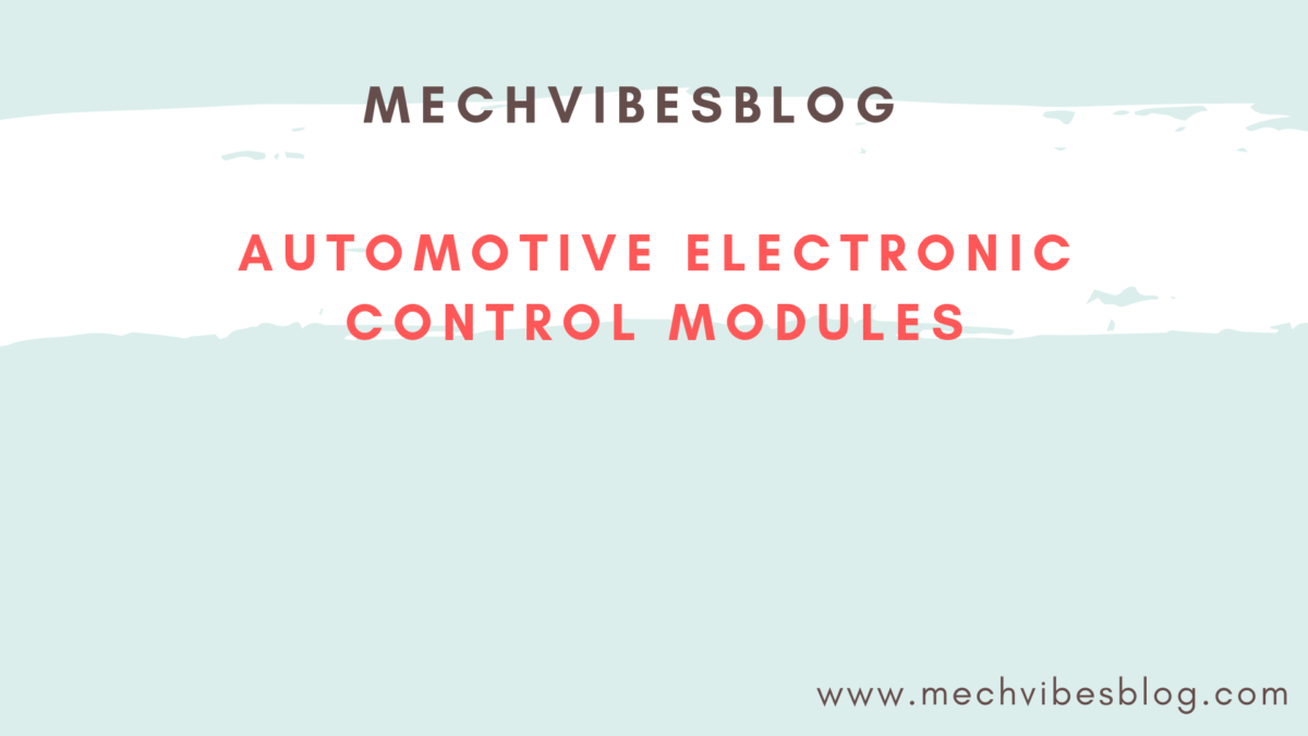 Automotive-Electronic-Modules