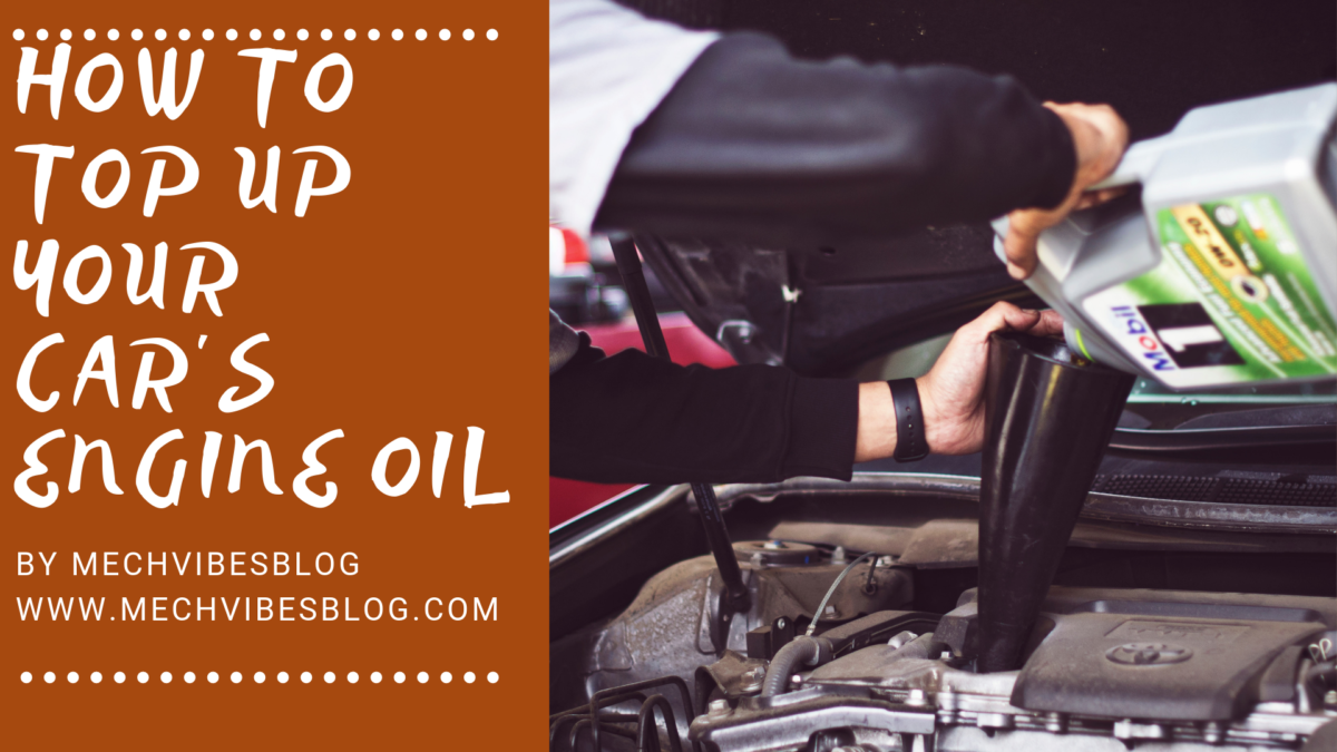 How to top up your car's engine oil
